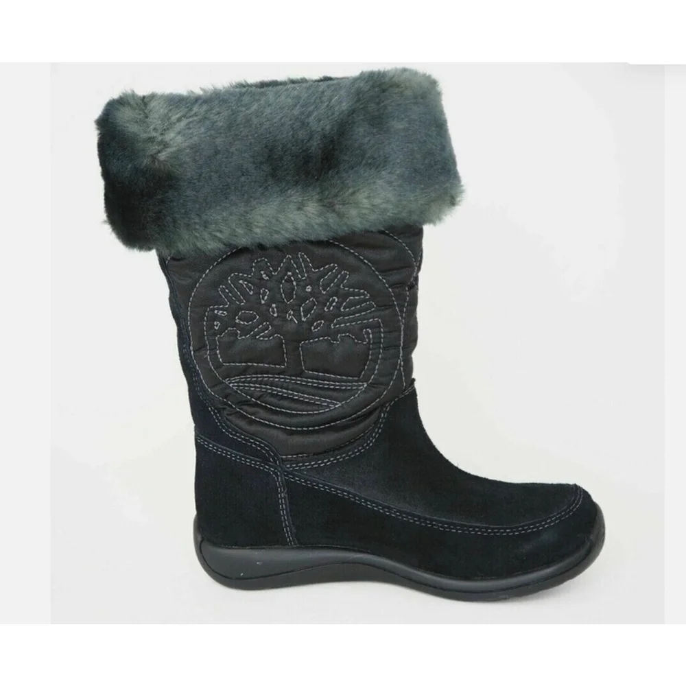 Women's Timberland Boots Black Size 5 or Youth 2.5